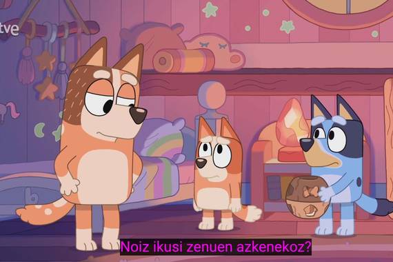 RTVE Clan webgunean euskarazko azpidatziak eta laster bikoizketa RTVE Playn