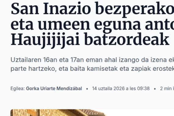 Datu gehiago Diario Euskadi AA iruzurrari buruz