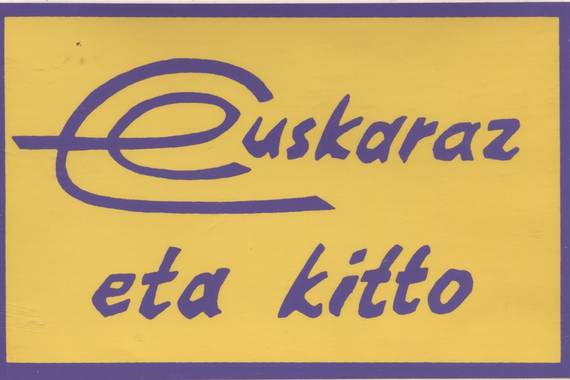 Euskal Herrian Euskaraz-en pegatina biltegia