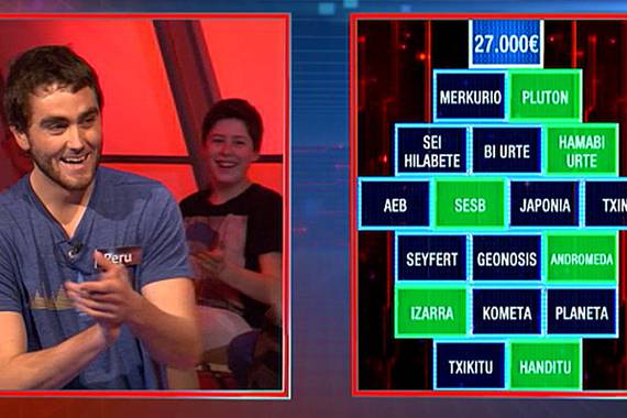 Bi urte euskarazko lehiaketarik gabe telebistan