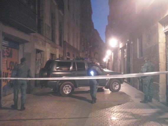 Abokatu ugari atxilotu ditu Guardia Zibilak