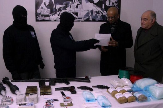 Desarmearen lehen irudia zabaldu du BBCk