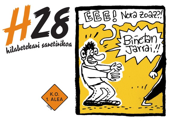 H28 hilabetekari saretirikoa, lehen alea