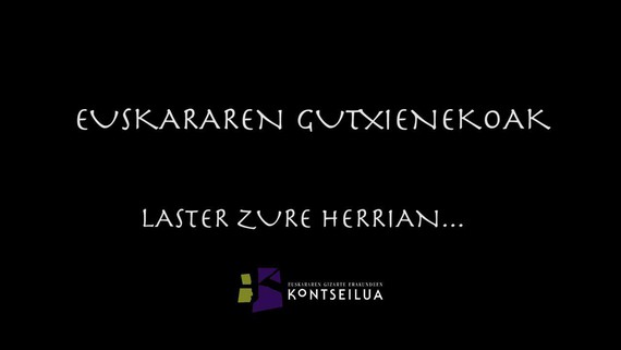 "Euskararen Gutxienekoak", Kontseiluak ekoiztutako dokumentalaren trailerra