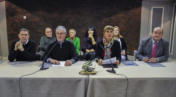 Adierazpen bateratua, armagabetzea laguntzeko (ELA, LAB, EAJ, EH Bildu)