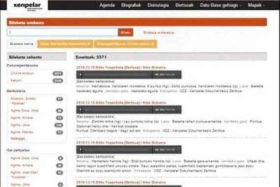 Bilatzaile berria du Bertsolaritzaren Datu Baseak