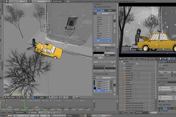 Blender, 3D animazioak garatzeko software libreko tresnak 25 urte bete ditu