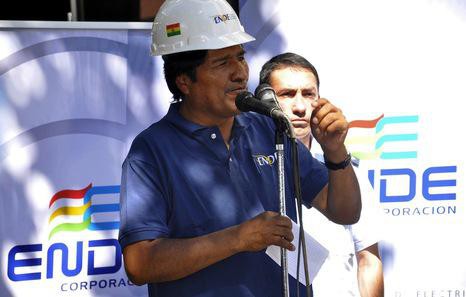 Iberdrolaren lau filial espropiatuko ditu Boliviako Gobernuak