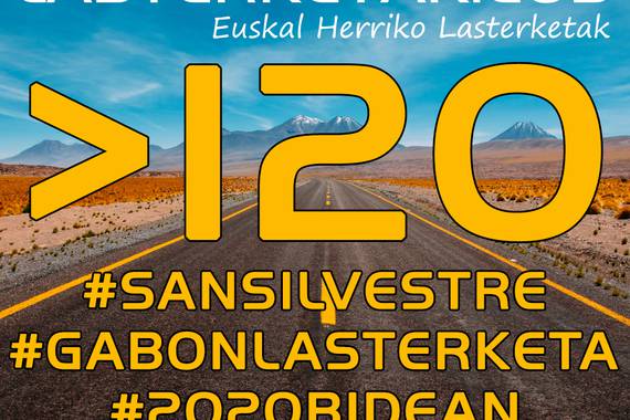 125! Bai 125! Euskal Herriko San Silbestre eta Gabon Zahar lasterketa guztiak lasterketak.eus atarian.