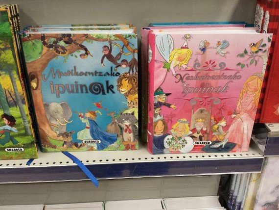 Zein arraio dira bada"nesketzako" eta "mutilentzako" ipuinak?