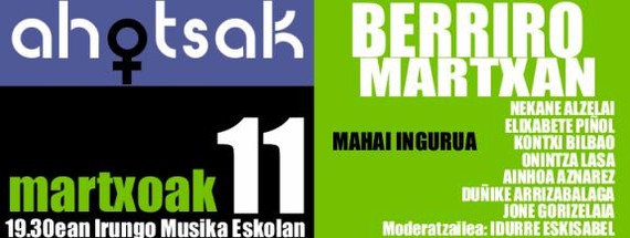 Ahotsak berriro martxan: gatazkaren aterabidea; emakumeen ekarpenak