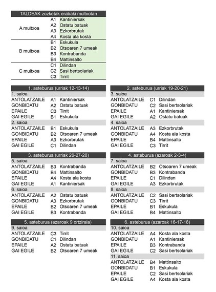 Udazkenean jokatuko da taldekako Xilaba Bertsolari txapelketa