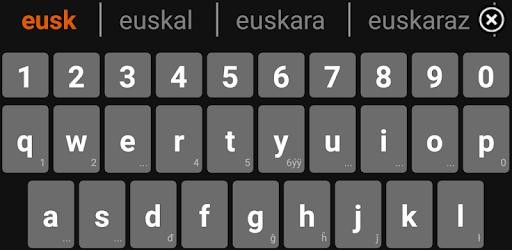 AnysoftKeyboarden Google Playko euskarazko hizkuntza paketea eskuragarri