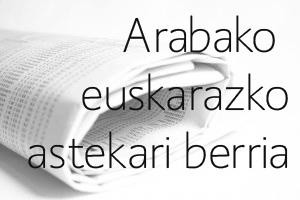 ALEA izango da Arabako euskarazko astekari berriaren izena