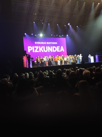 Pizkundea bilbao arenan