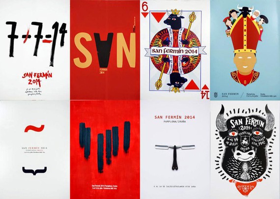 San Ferminetako kartel lehiaketari errepasoa