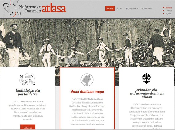 Nafarroako dantza tradizionalaren inbentarioa publikatu du Ortzadarrek sarean