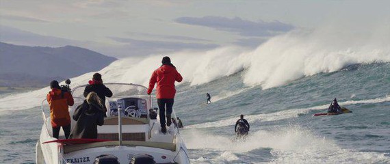 Belharra uhina, Urruña aldean, atzo