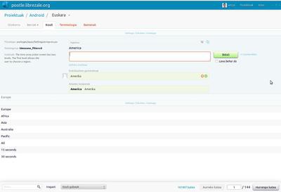 Android itzulpen maratoia