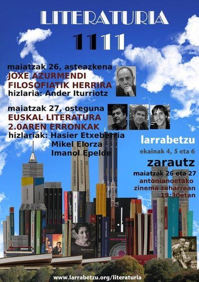 Literaturia 1111, Zarautzen ere bai!