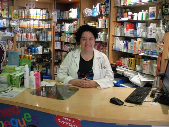 Sheyla Rehecho, lehen hitza euskaraz Garesko botikan