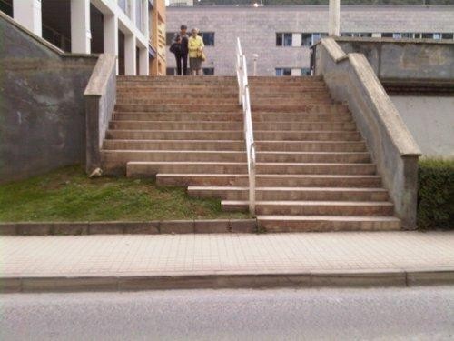 Stairway to nowhere