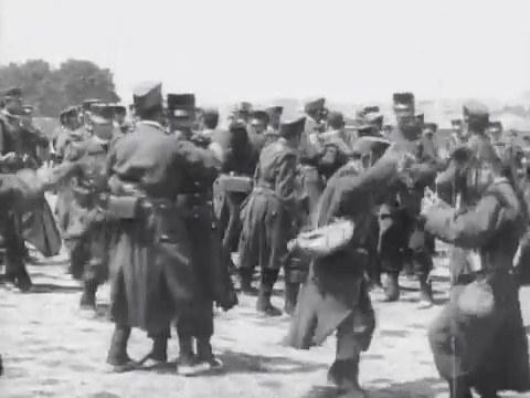 Soldadu espainiarrak dantzan, 1896