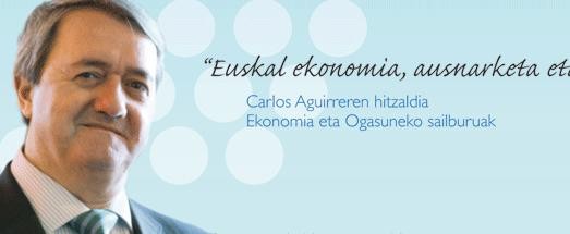 Carlos Agirre sailburuak (Idoia Mendia barne?)