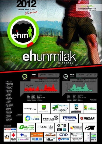 Ehunmilak ultratraila: bi aste falta dira izen ematea ixteko