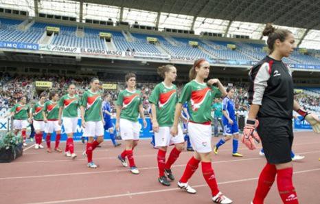 San Mamesko Euskal Selekzioaren aldarrikapen eta festa emakumerik gabe