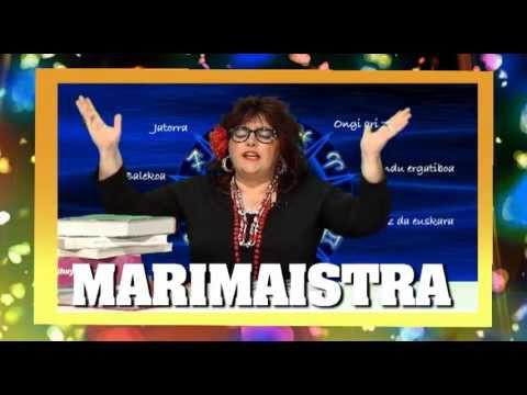 Kaixo lagun maiteok, hemen da Marimaistra