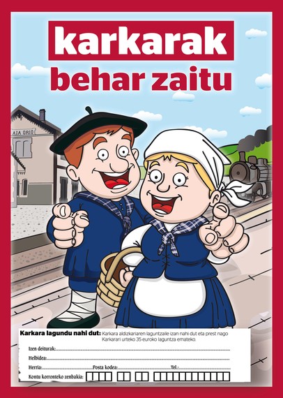 Karkarak kanpaina abiatu du, laguntzaile berriak lortzeko