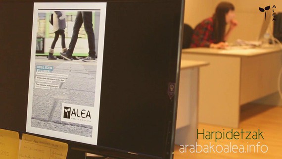 Gaurtik aurrera, Arabako astekari berria kalean. Ongi etorri ALEA! 