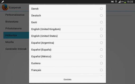 kxo! Firefox 32 Androiderako