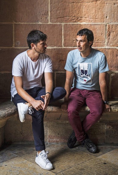 Jon Maia eta Oier Araolaza dantzariak elkarrizketan