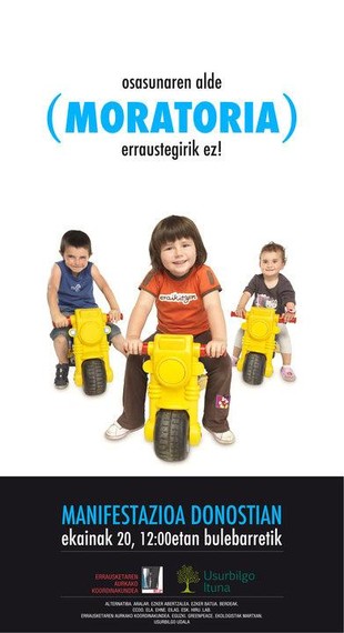 Albistea: Manifestazioa Donostian: Osasunaren alde