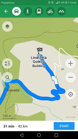 Baserriak eta GPS-ak, nola lotu