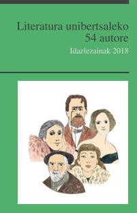 “Literatura unibertsaleko 54 autore” wikiliburua eskuragai