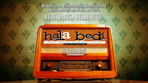 "Eusko Jaurlaritzak lizentzia lortzeko aukerarik gabe utzi nahi du Hala Bedi Irratia"