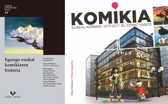 Euskal komikigintzaren historia biltzen duten 2 liburu berri