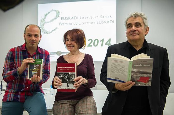 Bernardo Atxagak jaso du Euskadi Literatura Saria