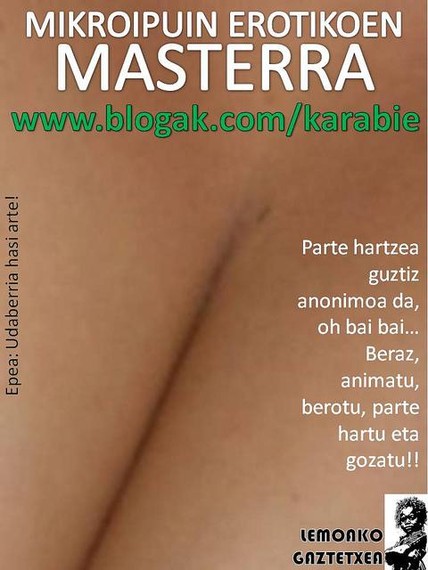 Albistea: Mikroipuin erotikoen masterra Lemoako ga