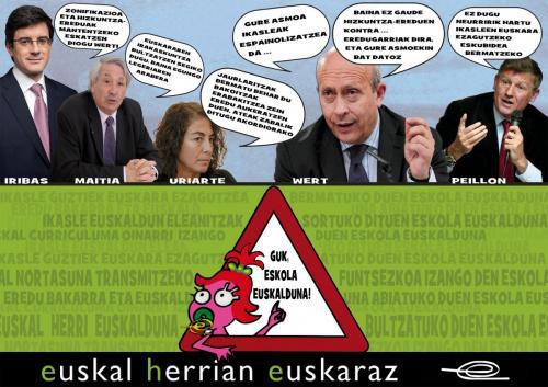 Frantziako hezkuntza erreformatik at utzi dute euskara