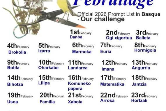 Februllage, xalentx grafikoa otsailerako