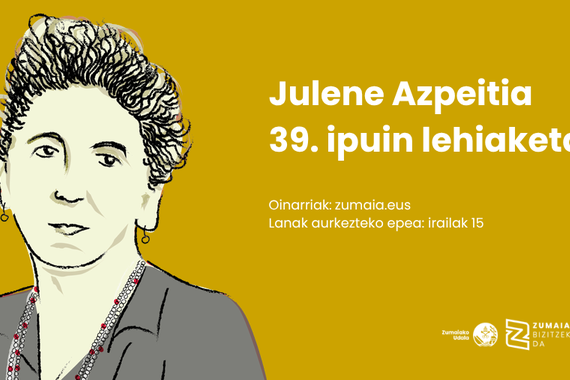 Abian da Julene Azpeitia ipuin lehiaketa Zumaian