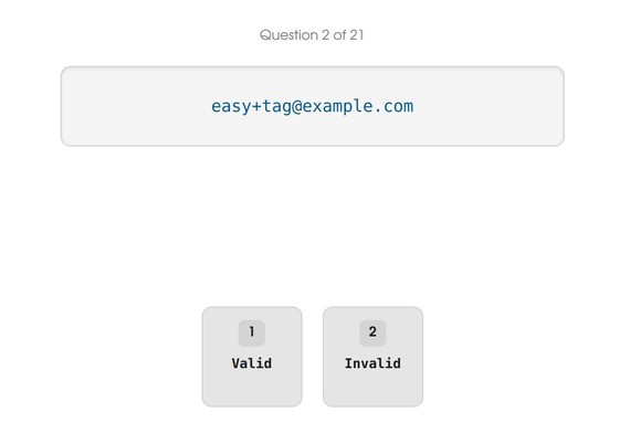 valid email wtf