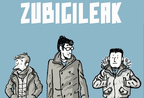 Zubigileak, Eduardo Madina eta Fermin Muguruza komiki batean