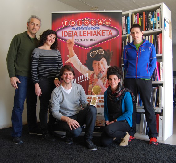 Adaki Komunikazioak Smile Festival saria irabazi du Tolosa Merkat proiektuarekin 