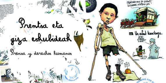  Euskal Herriko prentsa marrazkilarien hitzaldia eta zuzeneko marrazketa, gaur Koldo Mitxelenan (Donostia)