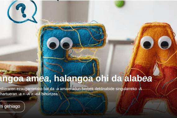 Mendebaldeko euskararen gramatika sarean, Labayruren eskutik